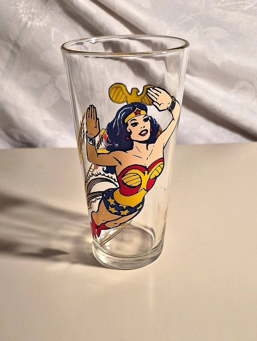 Pepsi Wonder Woman Pepsi Collector Series Glass